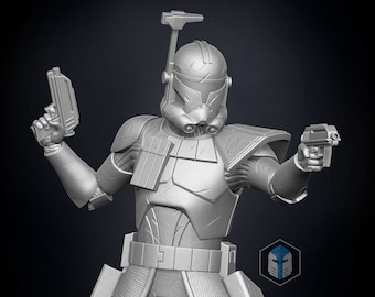 Captain Rex Figurine - Guardian - 3D Print Files