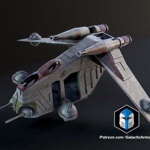 1:48 Scale LAAT Gunship - 3D Print Files