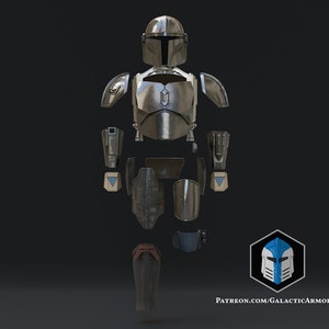 Mandalorian Beskar Armor 3D Print Files image 1