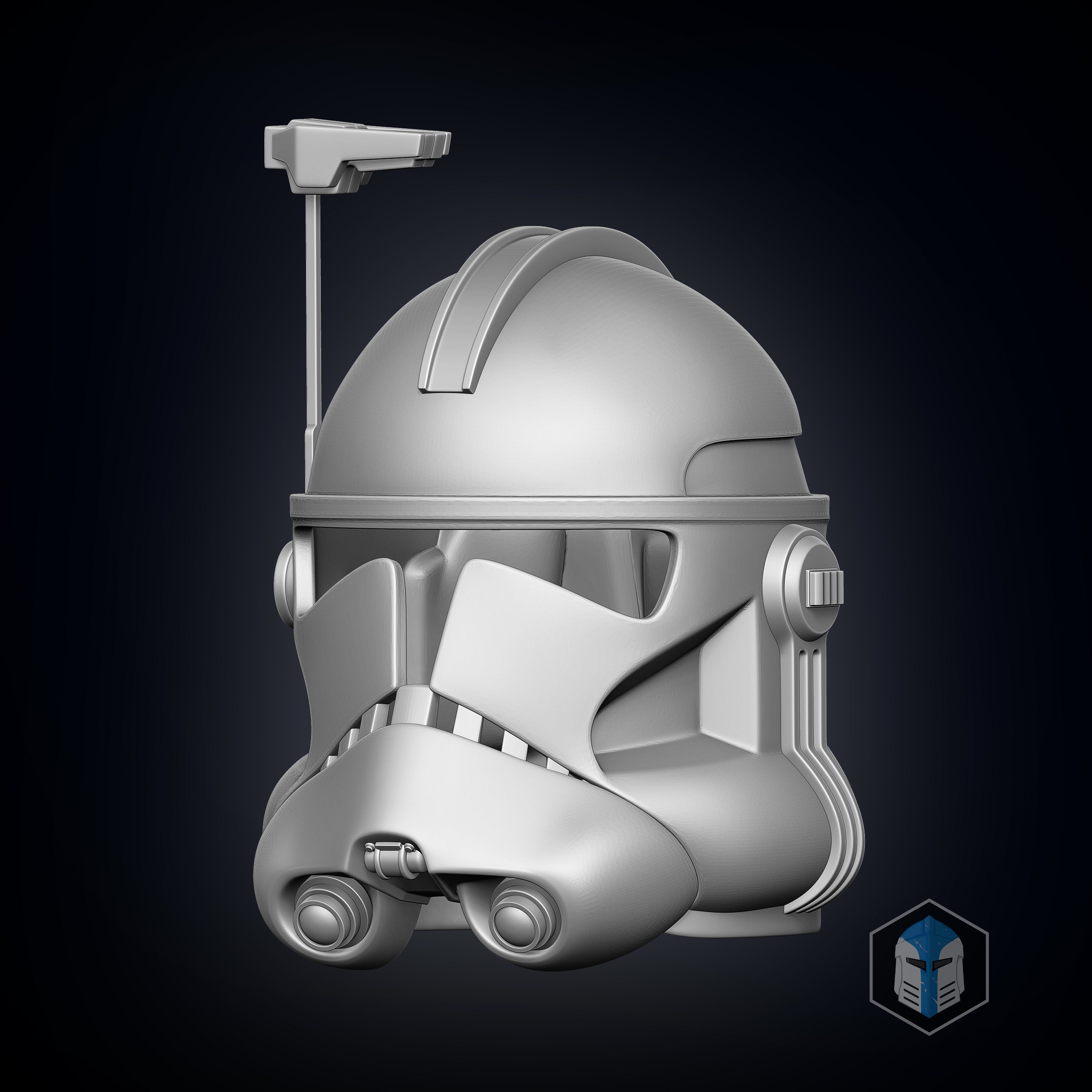 Phase 2 Clone Trooper Helmet Template - Download Free 3d Printing ...
