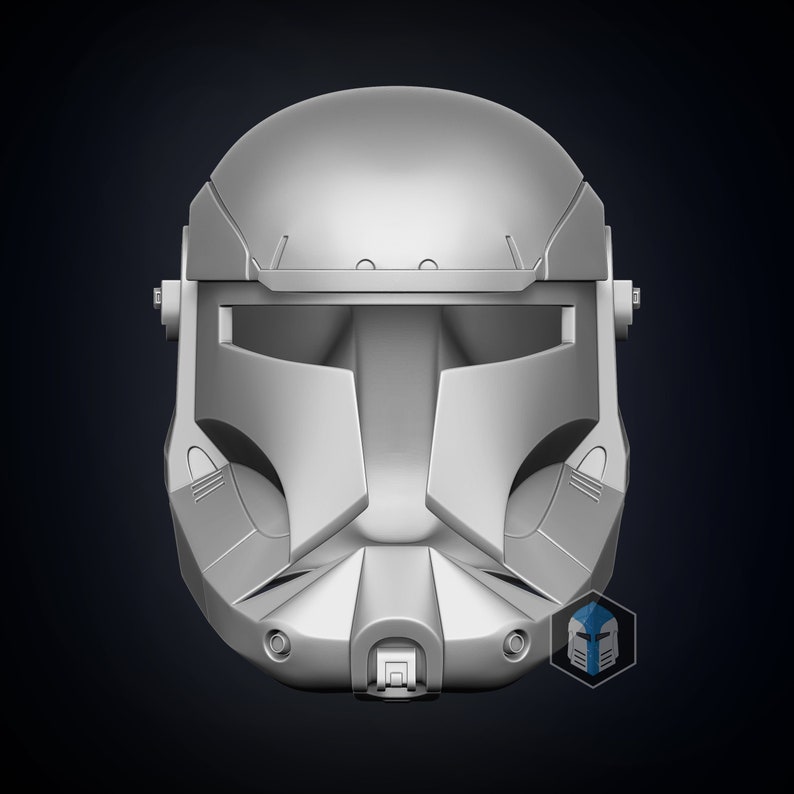 3d Printable Model Of Lego Clone Commando Helmet