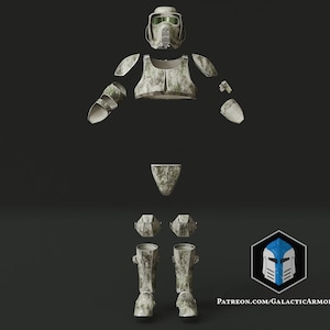 Kashyyyk Clone Trooper Armor - 3D Print Files