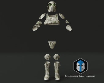 Kashyyyk Clone Trooper Armor - 3D Print Files