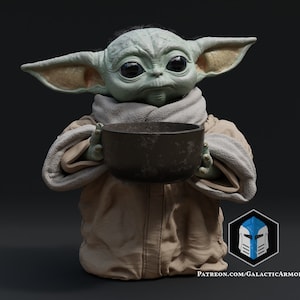 Grogu Figurine - Pose 4 - 3D Print Files