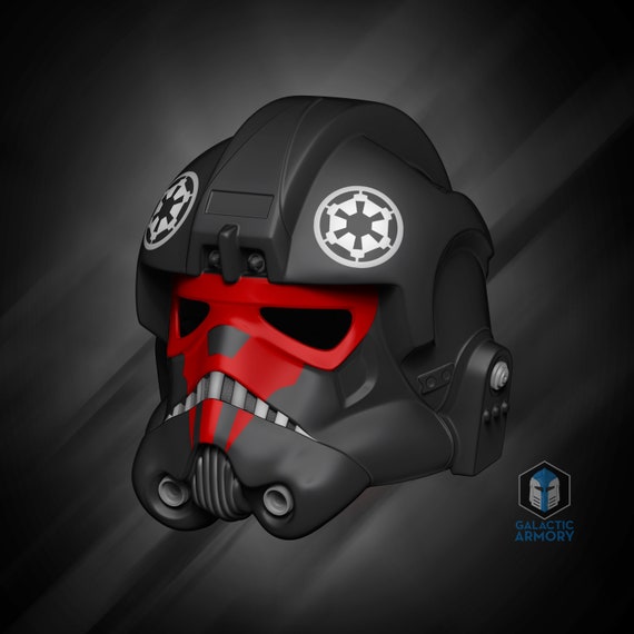 Tie Fighter Pilot Helmet 3D Print Files 