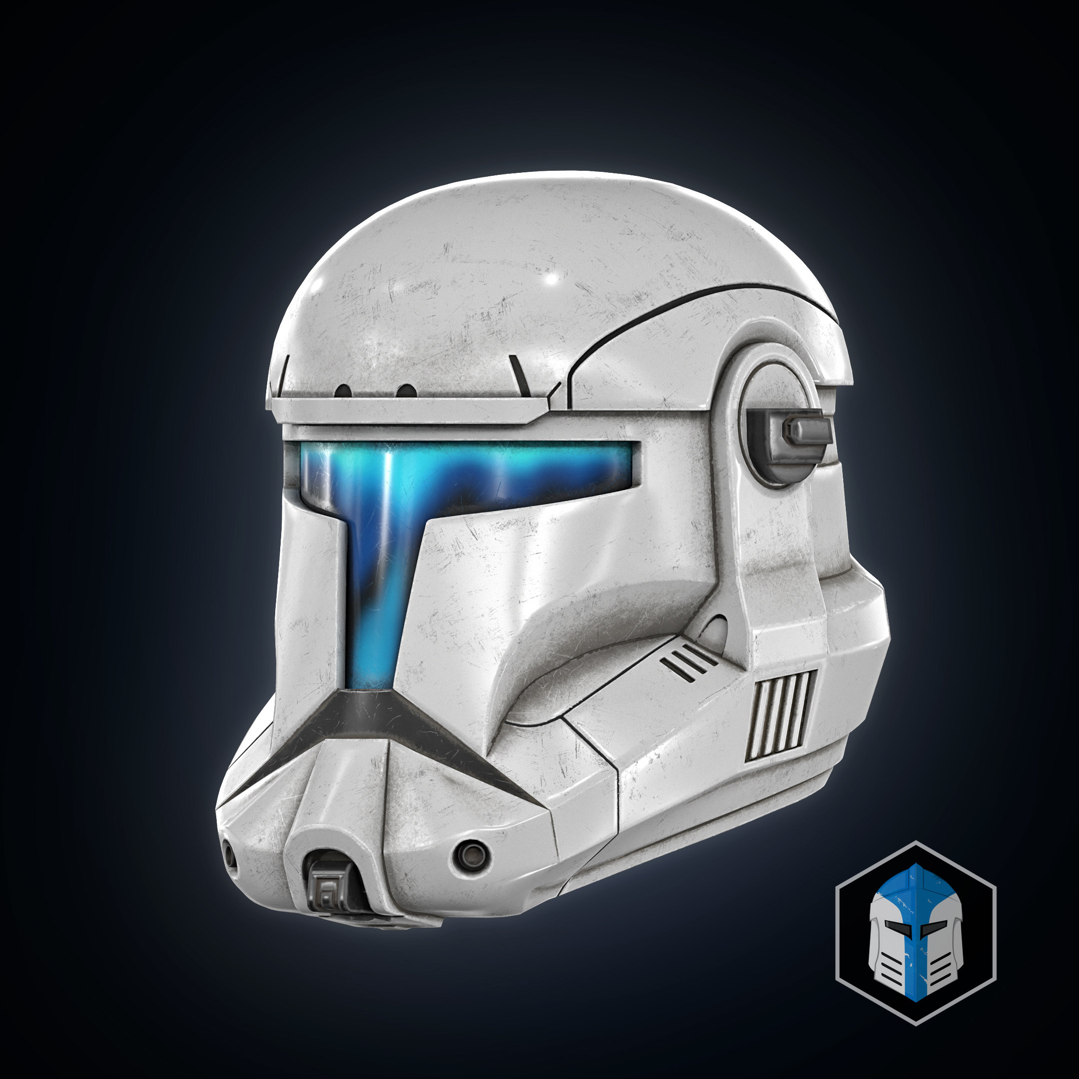 Republic Commando Clone Trooper Helmet 3D Print Files Etsy