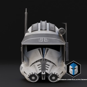 Animated Phase 2 Imperial Commander Cody Helmet - 3D Print Files