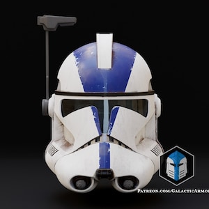 Phase 2 Officer Clone Trooper Helmet - 3D Print Files