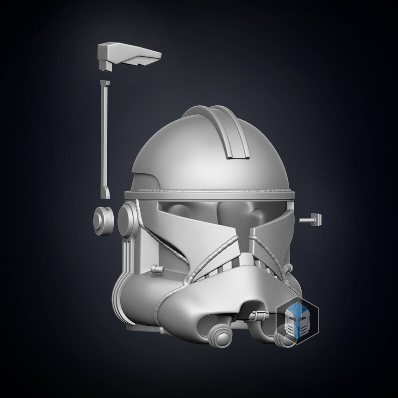 captain rex helmet 3d print