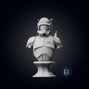 Commander Cody Bust - 3D Print Files