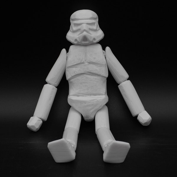 Rogue One Stormtrooper Doll Etsy