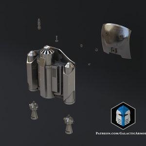 Mandalorian Beskar Armor 3D Print Files image 3