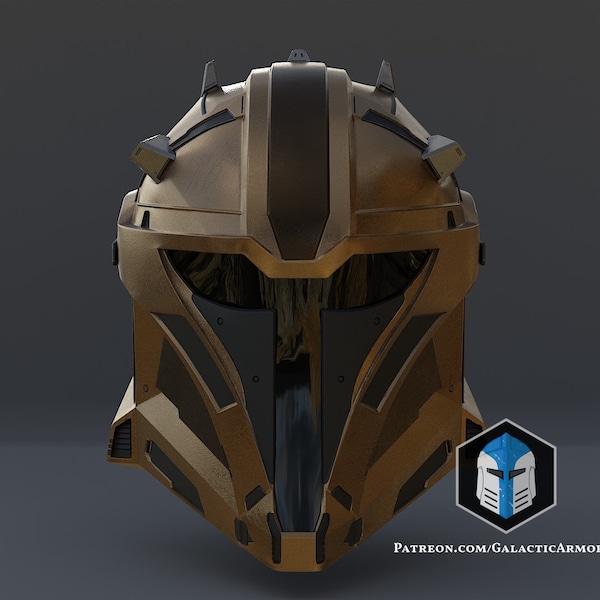 The Armorer Spartan Helmet Mashup - 3D Print Files