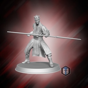 Darth Maul Figurine - The Phantom Menace - 3D Print Files