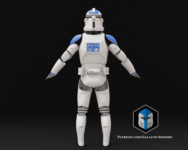 Phase 2 Clone Trooper Armor 3D Print Files image 5