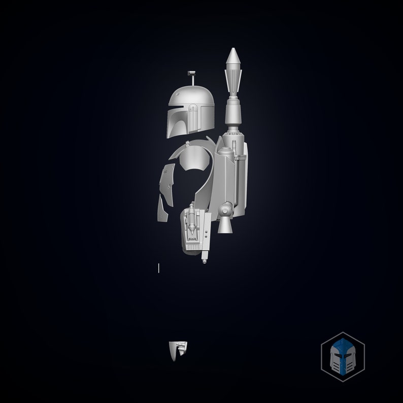 Boba Fett Armor 3D Print Files | Etsy
