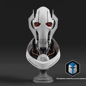 General Grievous Bust - 3D Print Files