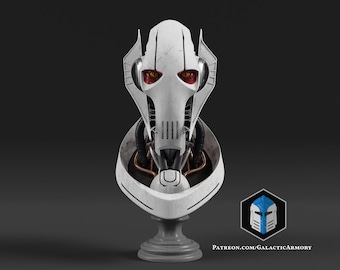 General Grievous Bust - 3D Print Files