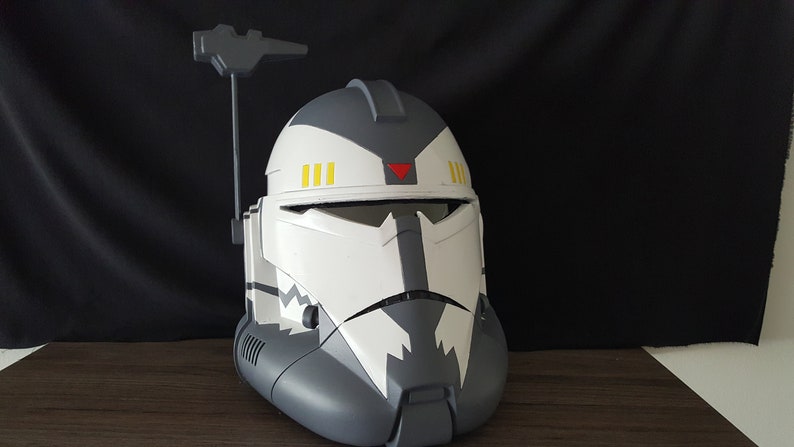 clone trooper helmet wolf