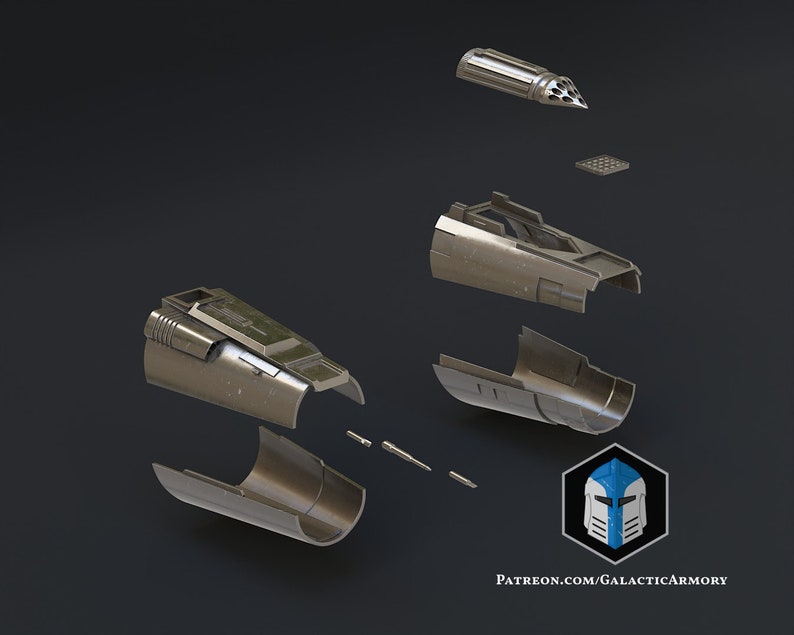 Mandalorian Beskar Armor 3D Print Files image 2