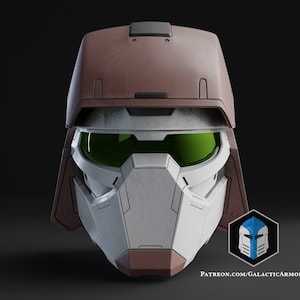 Galactic Spartan Mashup Helmet - 3D Print Files