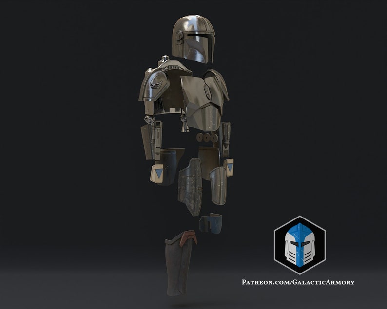 Mandalorian Beskar Armor 3D Print Files image 9