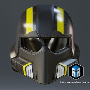 Helldivers 2 Helmet B-01 Tactical 3D Print Files image 1