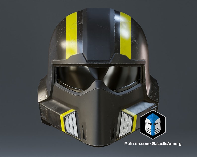 Helldivers 2 Helmet B-01 Tactical 3D Print Files image 1