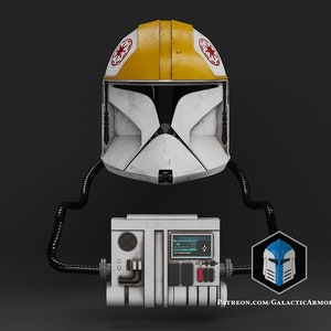 Phase 1 Clone Trooper Pilot Helmet - 3D Print Files
