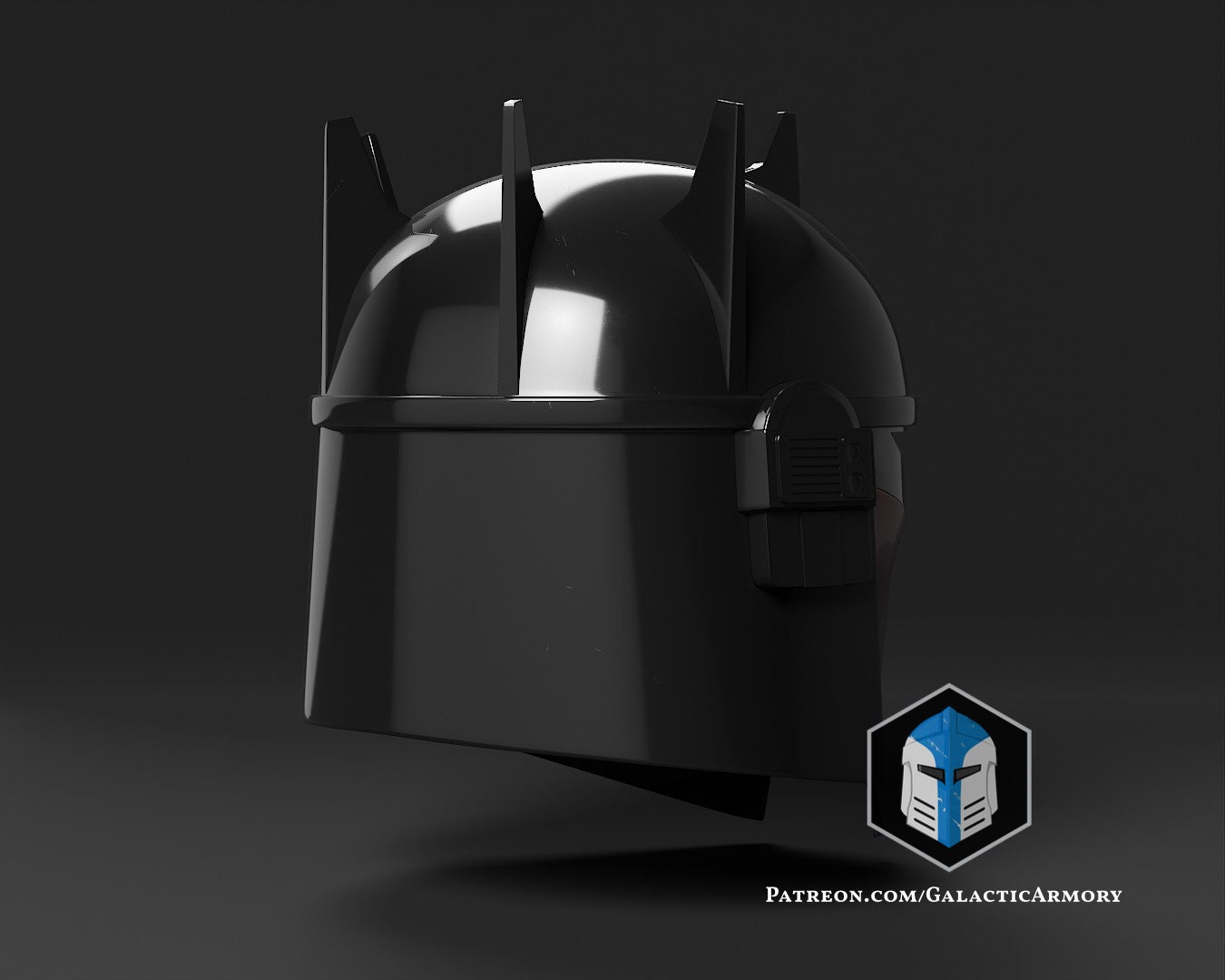 マンダロリアンモフギデオンタイプ ヘルメット1/1 ライフサイズ（B級品） スター・ウォーズ』「BLACKシリーズ」1／1スケール・レプリカ