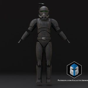 Bad Batch Imperial Crosshair Armor - 3D Print Files