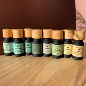 New Essential Oils - New Core Collection pure 10 ml . Choice . Organic Essential Oil Blend . EcoLoveStores