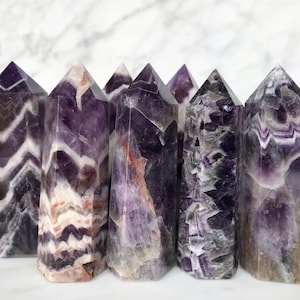 Choose your Amethyst Dream * 6.5 - 8.5 CM * 84 - 130 GRAM . Natural Stone . positive energy . Crystal Tower . third eye