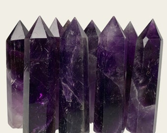 Choose your Amethyst * 7 - 8 CM * 35 - 55 GRAM. Natural Stone. positive energy. Crystal Tower. third eye. Amethyst Tower