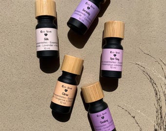 Synergie d'huiles essentielles printemps - été - Biologique - Signature olfactive luxueuse & lumineuse - Relaxant- Réconfortante - Fraîcheur