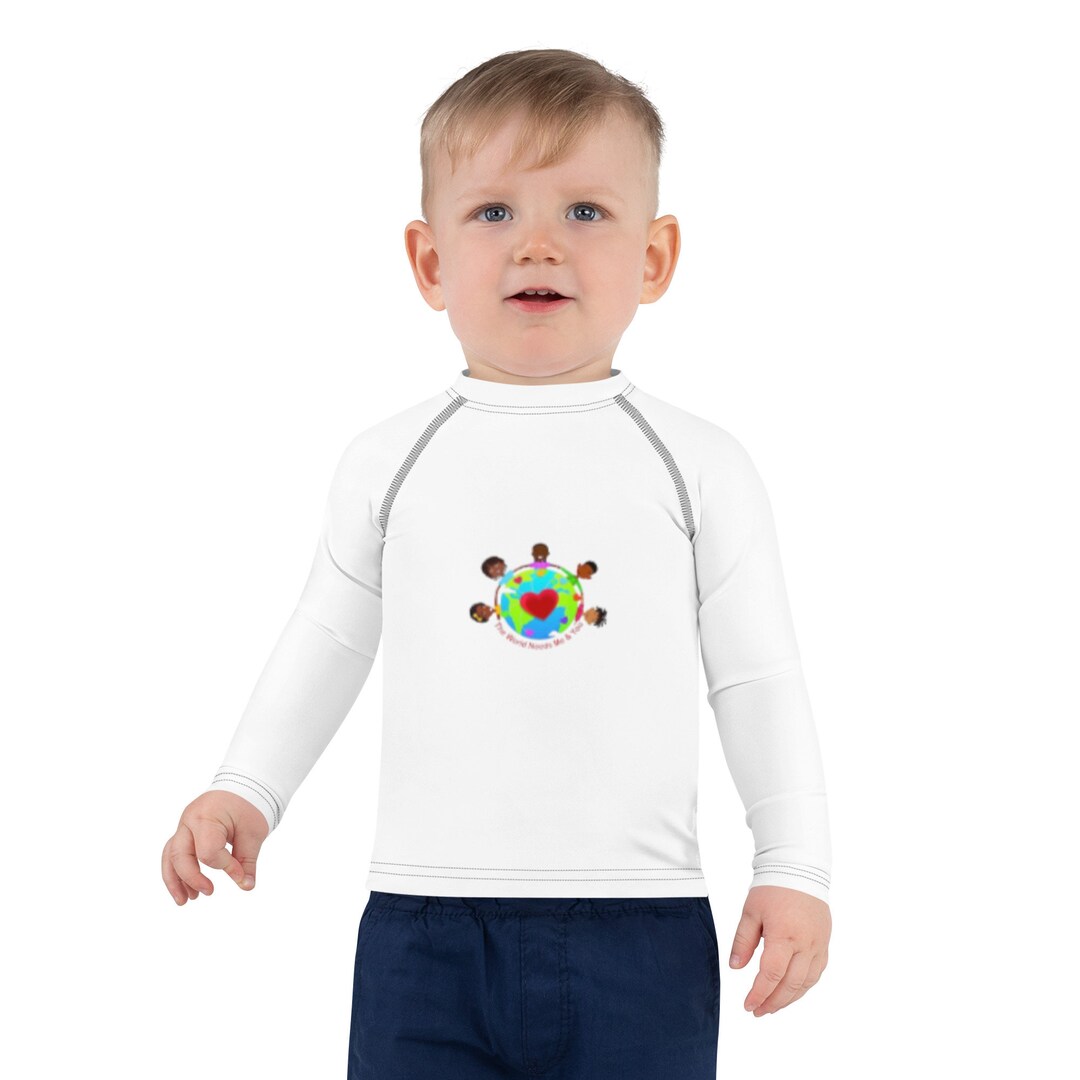Kids Rash Guard Vector Kids Rash Guard - Etsy