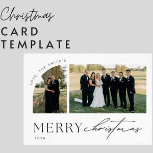 Christmas Card Template