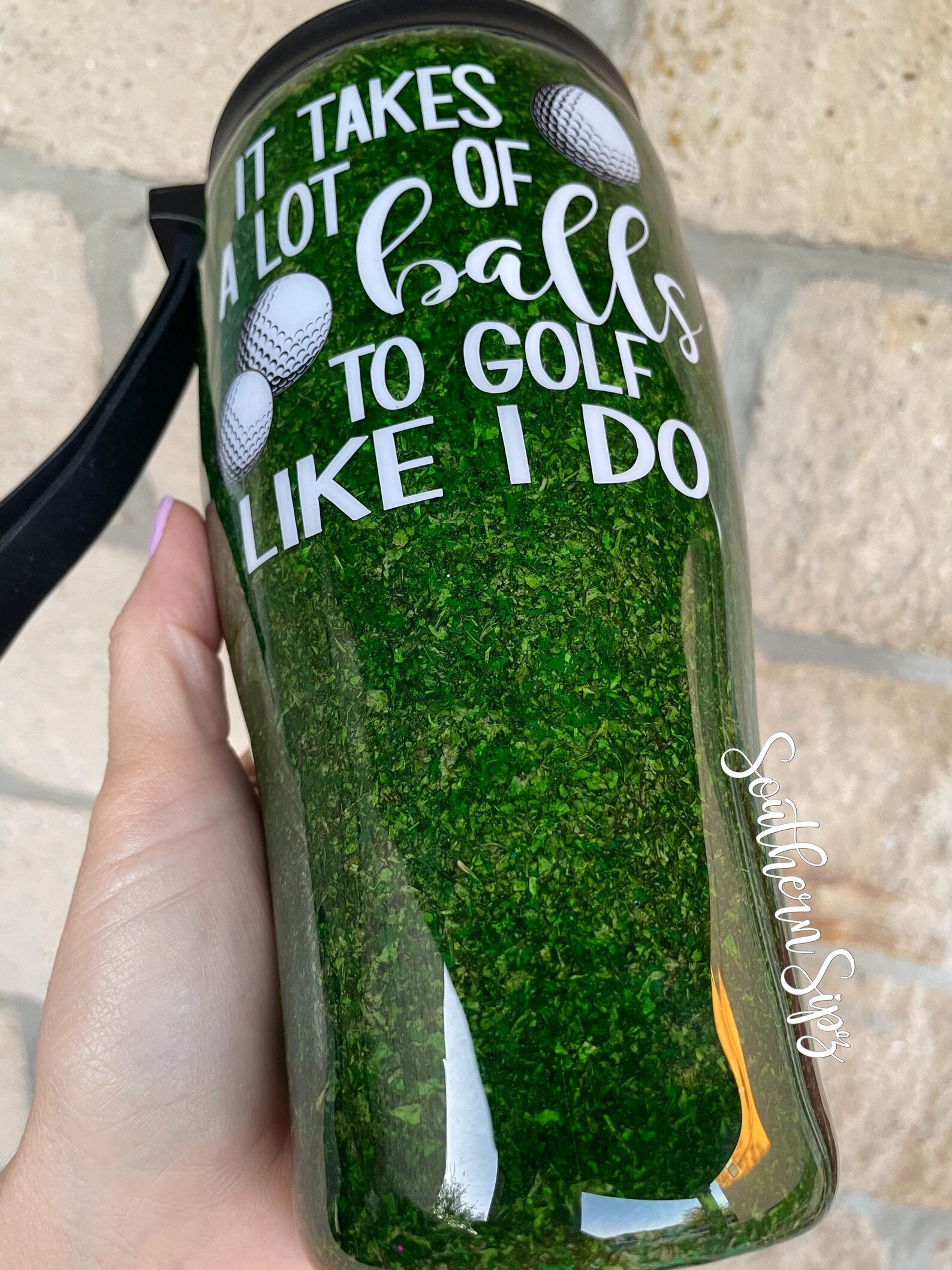 Golf Tumbler Funny Golf Tumbler Travel Mug Ready to Ship Etsy