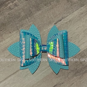 Straw Bow, Straw Topper, Tumbler Bow, Holograghic Bow for Straw