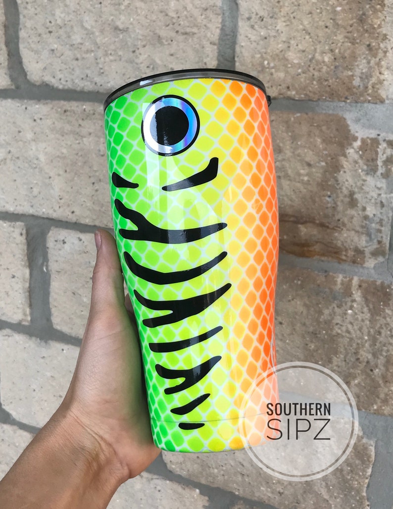 Download Fishing Lure Tumbler Fish Tumbler Fisherman Tumbler | Etsy