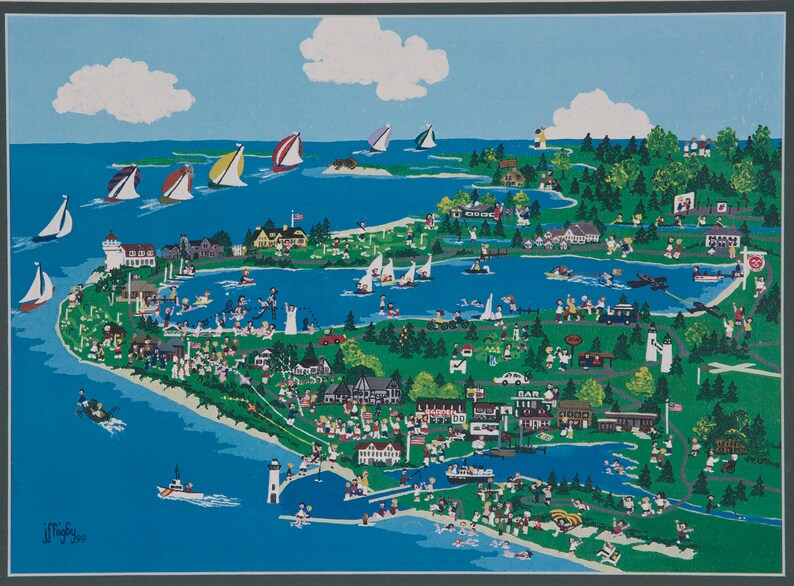 Crystal Lake Frankfort Michigan Image 11 X 14 | Etsy