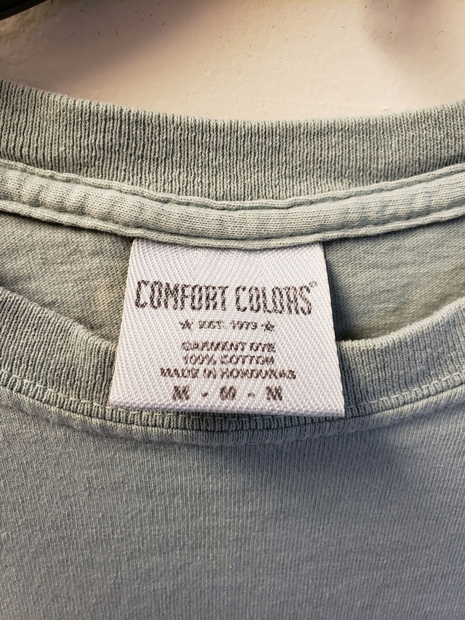 Men's medium t-shirt color bay comfort colors brand | Etsy