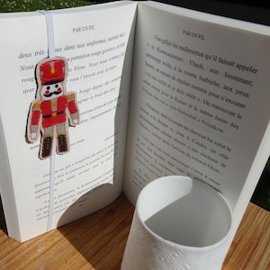 &quot;Nutcracker&quot; bookmark - Handmade creation