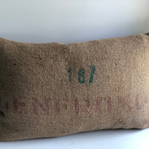 Authentic Italian Grain Sack Pillows