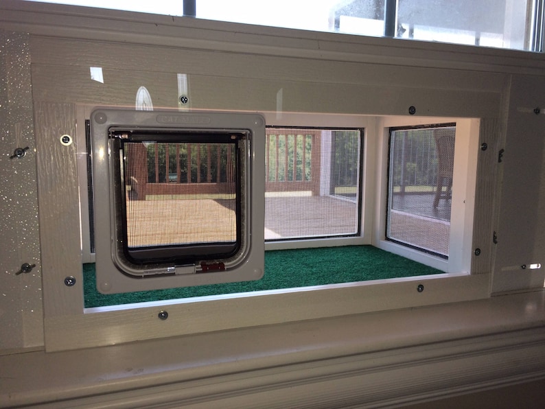 24 inch Deluxe KP Cat Window Patio-Catio-Solarium Large Deluxe model image 1