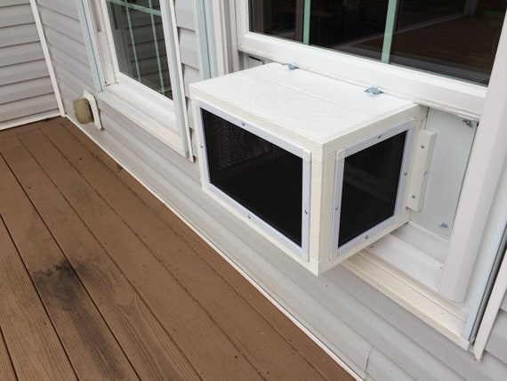 Cat patio top for window
