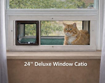 24 inch Deluxe Window Catio (Large Deluxe model)