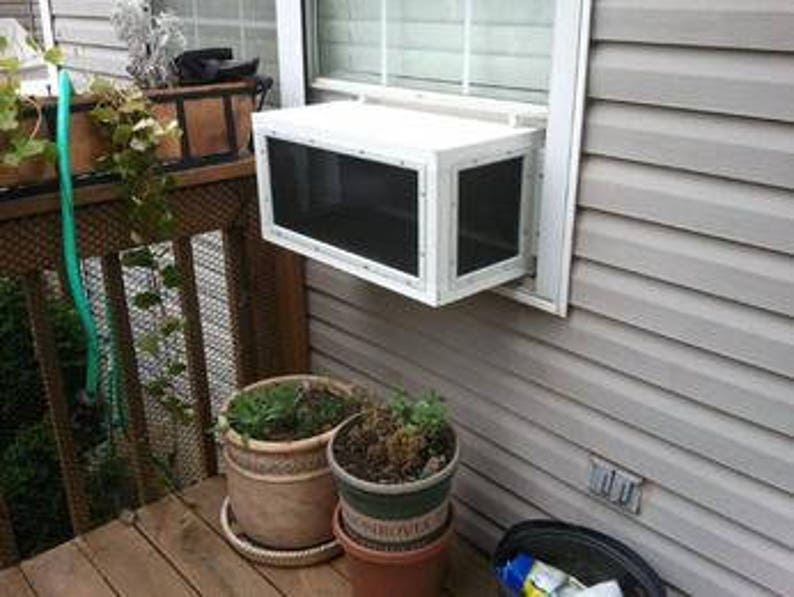 24 Inch Regular Kp Cat Window Patio Catio Solarium Large Image 0