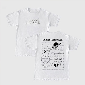 2sides Good Riddance T-shirt, Gracie Abrams Merch Aesthetic Unisex Shirt, Retro The Good Riddance Tour 2023 Merch