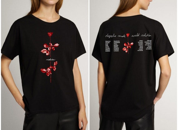 Vintage 1990 Depeche Mode World Violator Tour T-shirt - Etsy